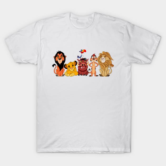 The lion shop king t shirt